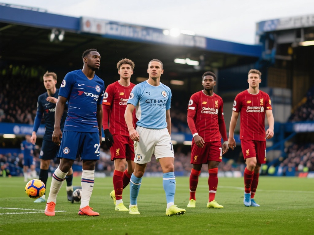 相比之下，其他英超豪门如曼联和切尔西在替